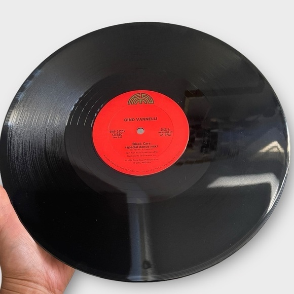 Gino Vannelli Black Cars Dance Mix Vinyl Record - Picture 5 of 5
